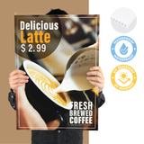 1200x2400mm Corflute Signage Board