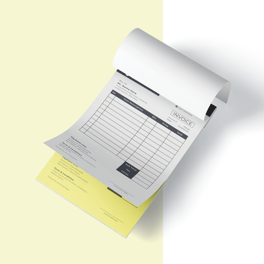 A6/DL NCR Invoice Book