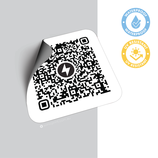 Block-Out Vinyl Label (sheet)