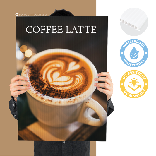 Corflute Signage Board